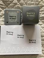 magnetische kerstpons Merry Christmas, Ophalen of Verzenden, Zo goed als nieuw, Kerst, Pons of Mal