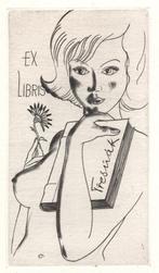 1214 Ex Libris Duitsland : Fritz Kühn, z.j., Verzenden