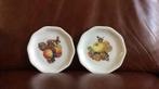 Rosenthal Bavaria Fruit en vlinder bordjes 2 x, Antiek en Kunst, Ophalen of Verzenden