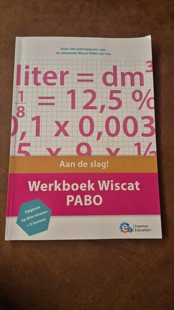 Erasmus Education - Werkboek wiscat PABO beschikbaar voor biedingen