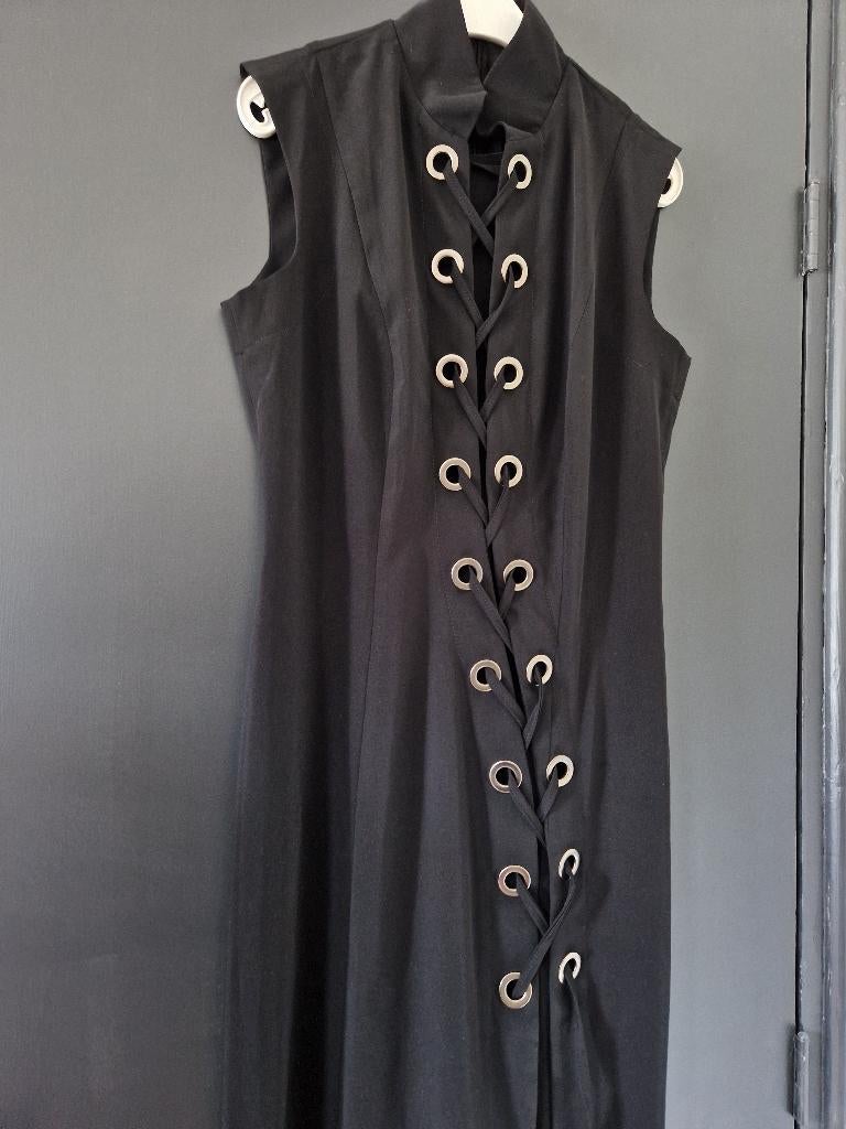 Zwart jurk van Sylvia Heise NIEUW Maat 36, Sylvia Heise, Zwart, Nieuw, Ophalen of Verzenden