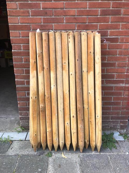 RONDPALEN PIKETPALEN TUINPALEN, Tuin en Terras, Palen, Balken en Planken, Nieuw, Palen, Minder dan 180 cm, Ophalen