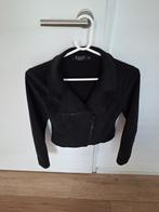 Jas, Ophalen of Verzenden, Zo goed als nieuw, Maat 34 (XS) of kleiner, Zwart