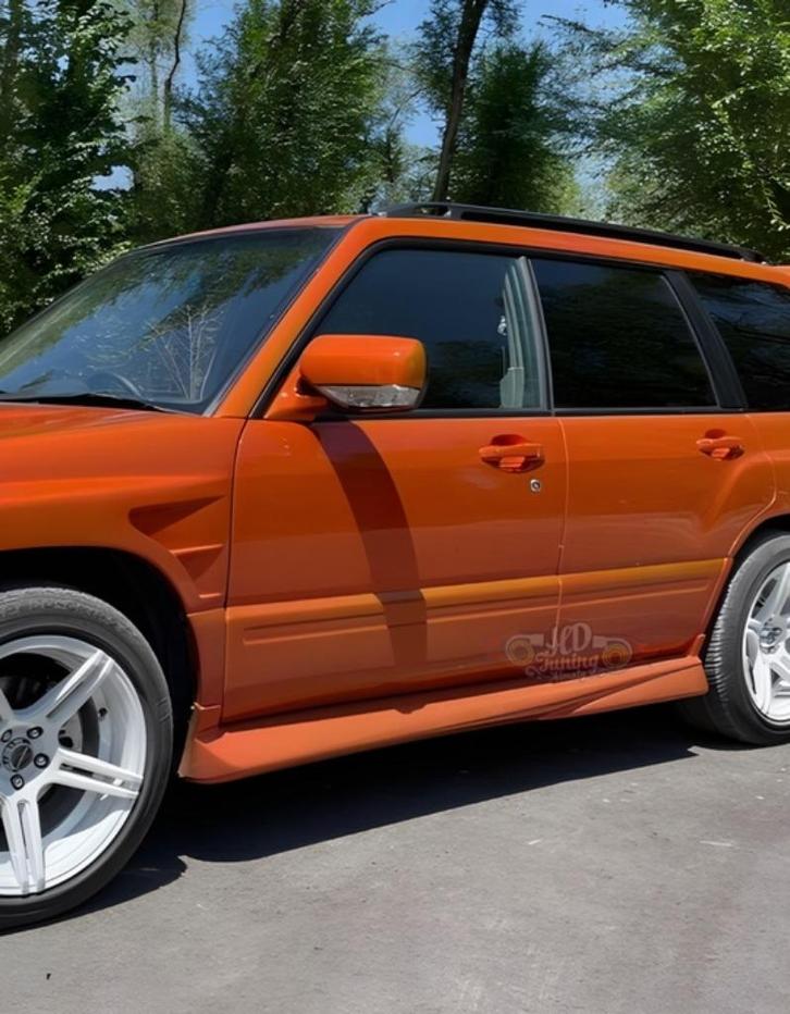 Burn Up sideskirts Subaru Forester SF, Auto-onderdelen, Carrosserie en Plaatwerk, Subaru, Voor, Nieuw, Ophalen of Verzenden