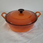 Cousances le creuset gietijzer emaille braadpan pan sauspan, Gebruikt, Ophalen of Verzenden, Koekenpan of Braadpan, Gietijzer