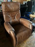 Sta-op stoel, Huis en Inrichting, Ophalen, Gebruikt, Bruin, Leer
