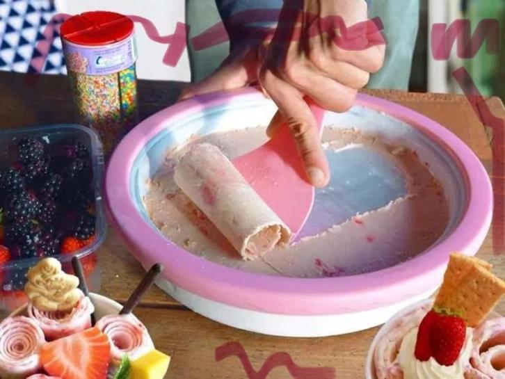 Ice Cream grill, Witgoed en Apparatuur, IJsmachines, Nieuw, Koelelement, Ophalen of Verzenden