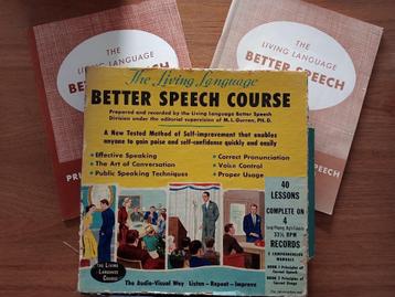 Collectable Better Speech Course (4 10 Inches + 2 Booklets) beschikbaar voor biedingen