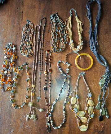 Vintage Sieraden Lot Amberkleurig €12 beschikbaar voor biedingen