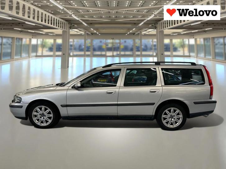 Volvo V70 2.4 Comfort Line Leuke nette toerbuffel., Auto's, Volvo, Bedrijf, Te koop, V70, ABS, Airbags, Airconditioning, Alarm