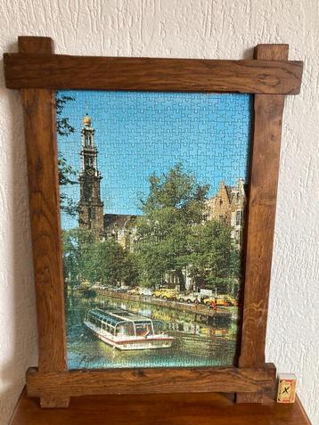 vintage Westertoren Westerkerk in puzzelstukjes sixties '60 beschikbaar voor biedingen