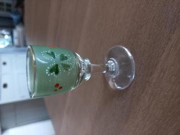 vintage borrel glaasje  beschikbaar voor biedingen
