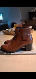 Leren cognac bruine enkellaars Gabor mt. 37, Kleding | Dames, Schoenen, Bruin, Lage of Enkellaarzen, Gabor, Ophalen of Verzenden