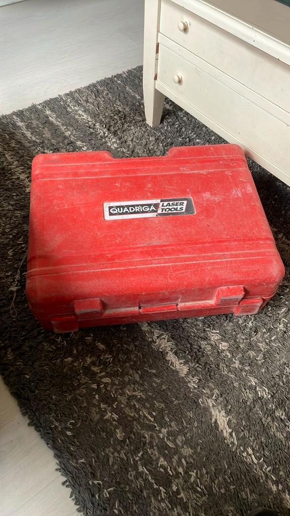 Laser voor plafond en wanden uit te zetten, Doe-het-zelf en Verbouw, Meetapparatuur, Zo goed als nieuw, Ophalen of Verzenden