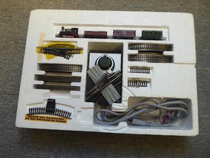 Minitrix Start set A, Hobby en Vrije tijd, Modeltreinen | N-Spoor, Treinset, Gelijkstroom, Trix, Analoog, Verzenden