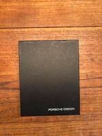 Porsche design portemonnee zwart leder -ZGAN-, Ophalen of Verzenden, Zo goed als nieuw, Zwart