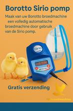 Borotto Sirio Pomp- Gratis verzonden- Luchtvochtigheidspomp, Ophalen of Verzenden, Webshop@123broedmachine.nl, Nieuw, 123broedmachine.nl