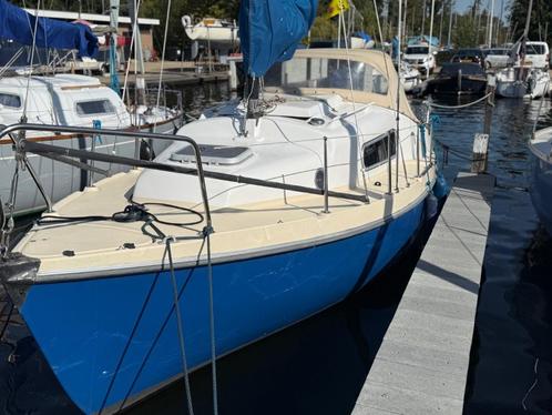Mooie Compromis 720 zeiljacht aan de Kralingse Plas, Watersport en Boten, Kajuitzeilboten en Zeiljachten, Gebruikt, Tourjacht of Cruiser
