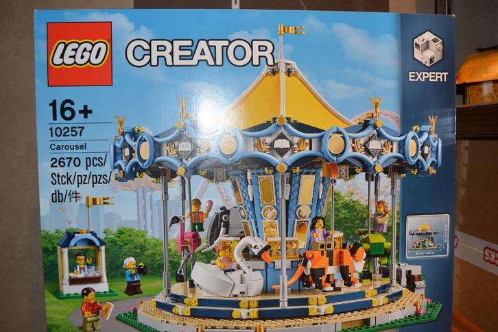 Lego 10257 Carousel Gloednieuw in doos, Kinderen en Baby's, Speelgoed | Duplo en Lego, Nieuw, Lego, Complete set, Ophalen of Verzenden