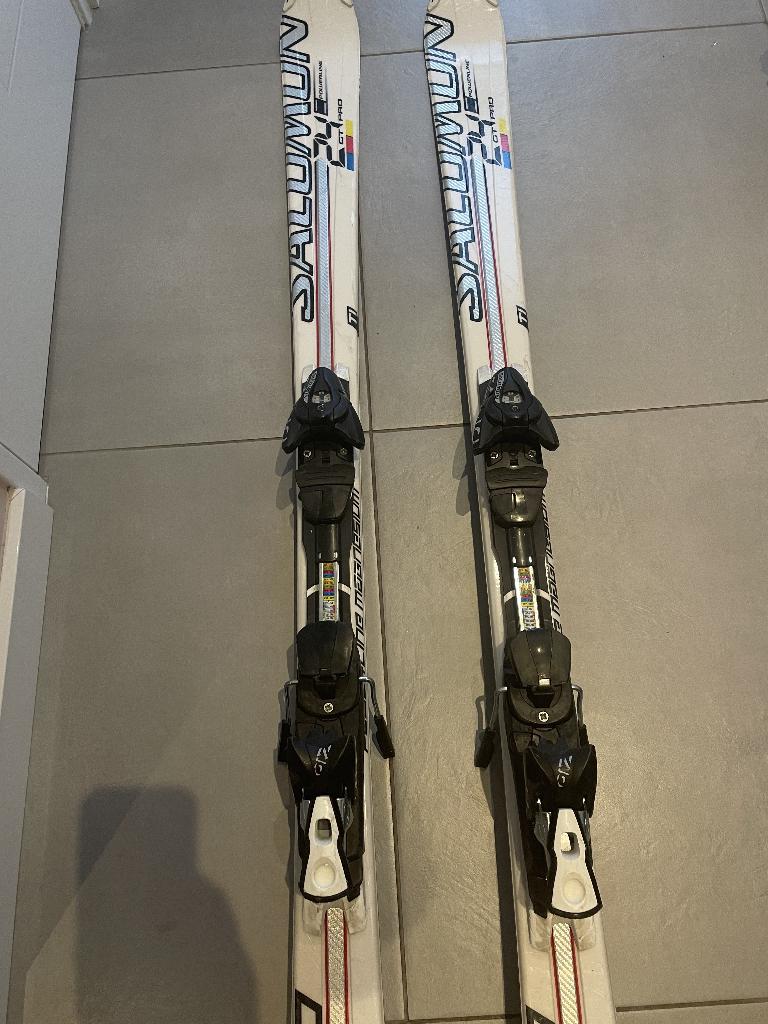 Salomon ski's GT pro 165 cm, Sport en Fitness, Skiën en Langlaufen, Ophalen, 160 tot 180 cm, Gebruikt, Salomon