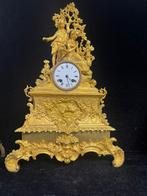 mooie grote bronzen pendule, Antiek en Kunst, Ophalen of Verzenden