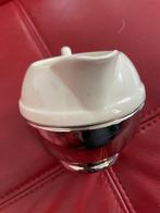 Benraad Art Deco melkkannetje met chroom, Ophalen of Verzenden