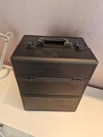 Beauty Koffer voor Nagellak, Ophalen, Zwart, Zo goed als nieuw, Met slot