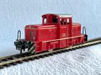 Fleischmann DB 1306 rangeerlok Rood, Hobby en Vrije tijd, Modeltreinen | H0, Gebruikt, Fleischmann, Ophalen of Verzenden, Analoog