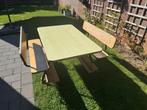 Kinderpicknicktafel (verrijdbaar), Gebruikt, Rechthoekig, Hout, Ophalen