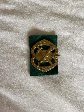 Geneeskundige dienst baret embleem beschikbaar voor biedingen