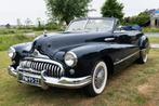 Buick Super Eight cabriolet 1947, Auto's, Buick, Achterwielaandrijving, Cabriolet, Blauw, Leder