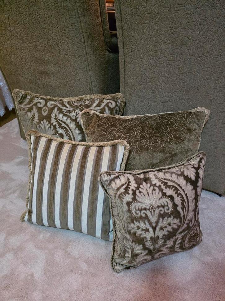 Residencia kussens set van 4, Huis en Inrichting, Woonaccessoires | Kussens, Vierkant, Ophalen of Verzenden