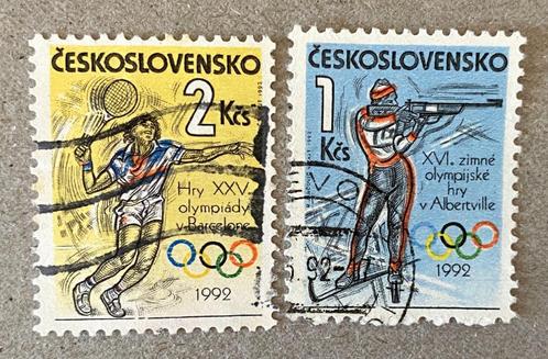 11. Tsjechoslowakije gestempeld ** OLYMPISCHE SPELEN **, Postzegels en Munten, Postzegels | Thematische zegels, Gestempeld, Sport