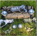 Te huur: Lasergame set met laserguns, vesten en targets, Ophalen, Zo goed als nieuw, Overige
