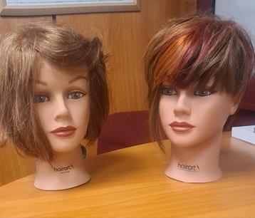 2x NIEUWE KAPPERSHOOFD beschikbaar voor biedingen