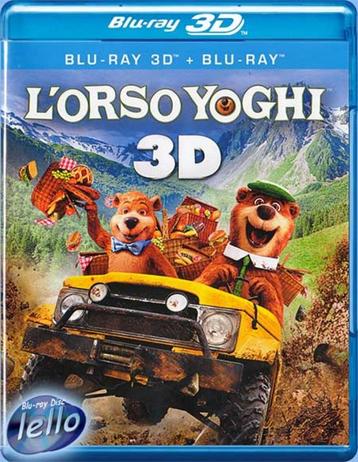 Blu-ray 3D: Yogi Bear (2010 Dan Aykroyd) IT niet NLO/G beschikbaar voor biedingen