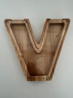 Spaarpot letter V, Verzamelen, Spaarpotten, Ophalen of Verzenden, Zo goed als nieuw