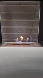 RVS Safretti bio ethanol haard, Tuin en Terras, Ophalen, Zo goed als nieuw