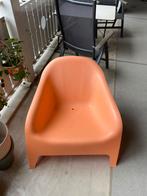 Oranje Skarpo Ikea tuinstoel, Tuin en Terras, Ophalen, Zo goed als nieuw, Kunststof
