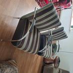 Designstoelen 2 , Leolux ?, Huis en Inrichting, Fauteuils, Ophalen, Minder dan 75 cm, Metaal, 50 tot 75 cm