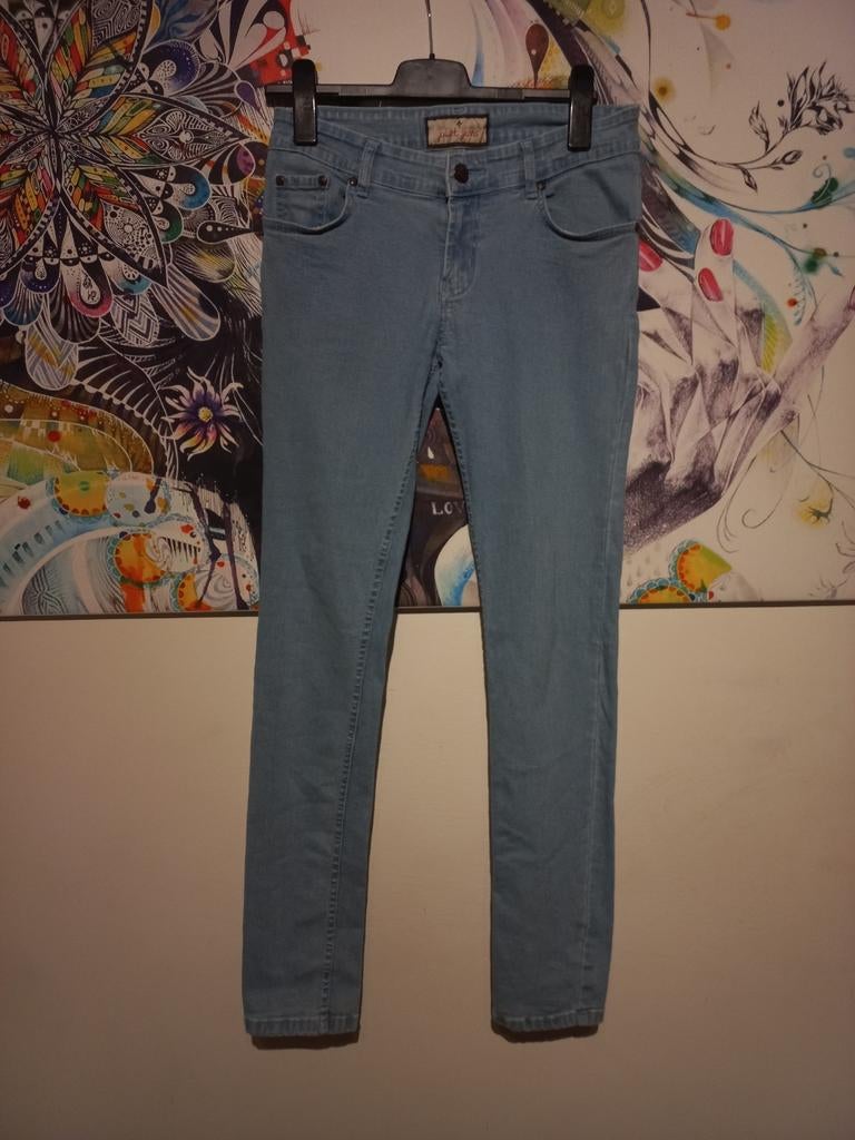 Mooie Juliet Jeans Skinny Jeans - Maat L, Juliet Jeans, Blauw, Ophalen of Verzenden, Zo goed als nieuw