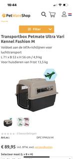 Petmate Vari kennel Ultra vliegtuigproof, Ophalen of Verzenden, Zo goed als nieuw