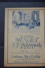 Oude bladmuziek voor piano, Gebruikt, Klassiek, Overige soorten, Ophalen of Verzenden