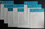 8 KLM Nieuwsbladen uit 1969 (K1011), Verzamelen, Luchtvaart en Vliegtuigspotten, Ophalen of Verzenden, Gebruikt, Boek of Tijdschrift