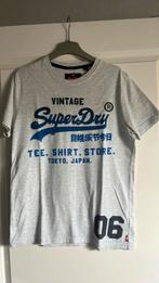 Superdry T-shirt maat M, Gedragen, Grijs, Superdry, Ophalen of Verzenden