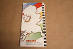 Autokaart Nederland Falk plan - Pentax, Gelezen, Ophalen of Verzenden, Landkaart, 1800 tot 2000