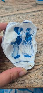 Delfts blauw schelpornament, Verzenden, Nieuw