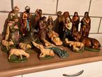 mooie 20-delige kerstgroep met stal, Diversen, Kerst, Ophalen, Gebruikt
