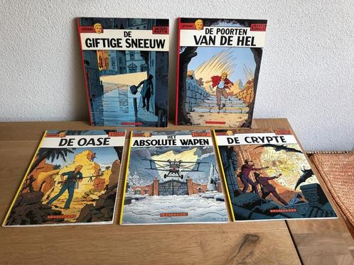 5 x Lefranc SC Jacques Martin allen 1e druk., Boeken, Stripboeken, Zo goed als nieuw, Meerdere stripboeken, Verzenden