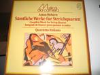 Anton Webern - Complete music for string quartet, Overige typen, Ophalen of Verzenden, Zo goed als nieuw, Romantiek